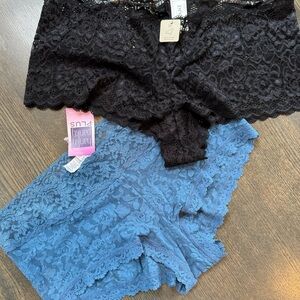 Lot of two, NWT Plus Size Hanky Panky and De’ese Panties